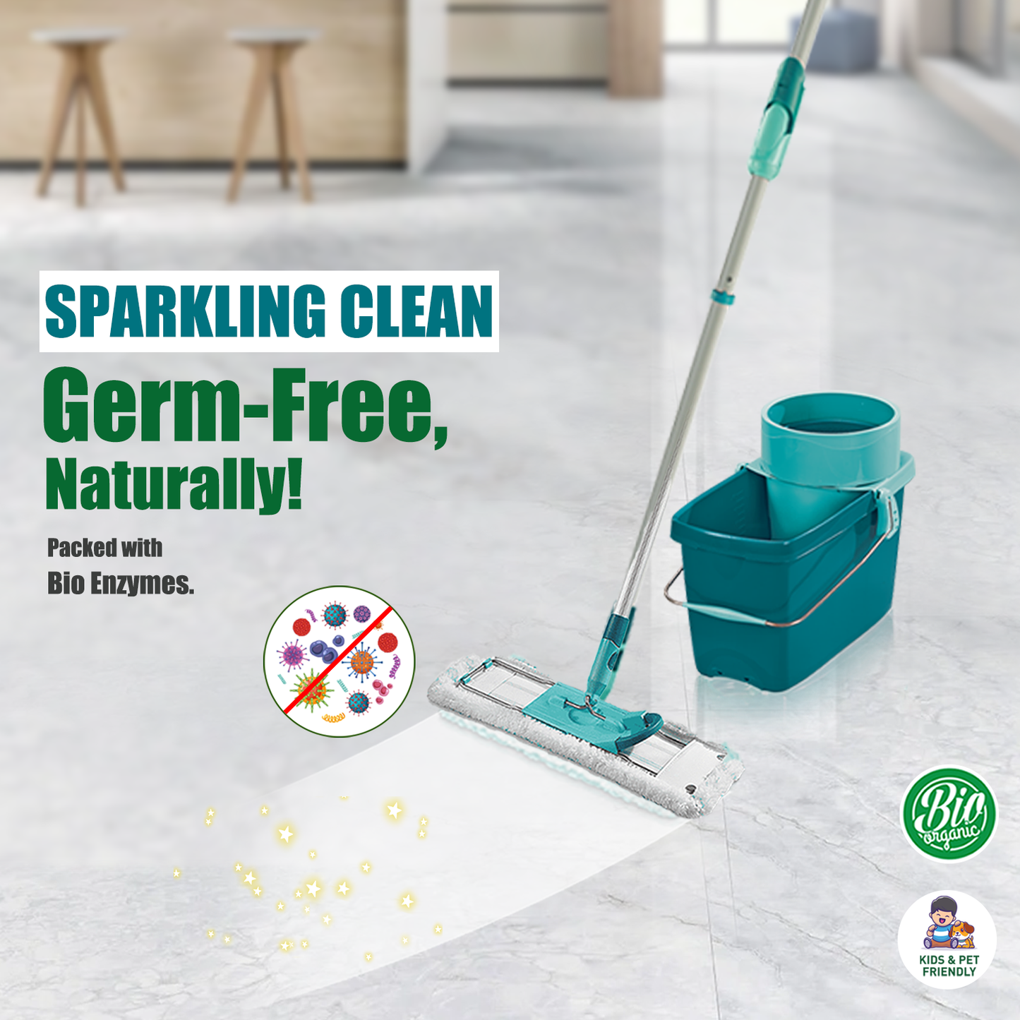 Shuddi Floor Cleaner Sparking Clean Germ Free Naturally
