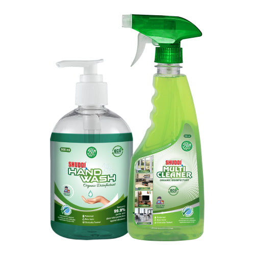 Shuddi Hand Wash & Surface Cleaner COMBO โ Ultimate Hygiene & Eco-Friendly Cleaning