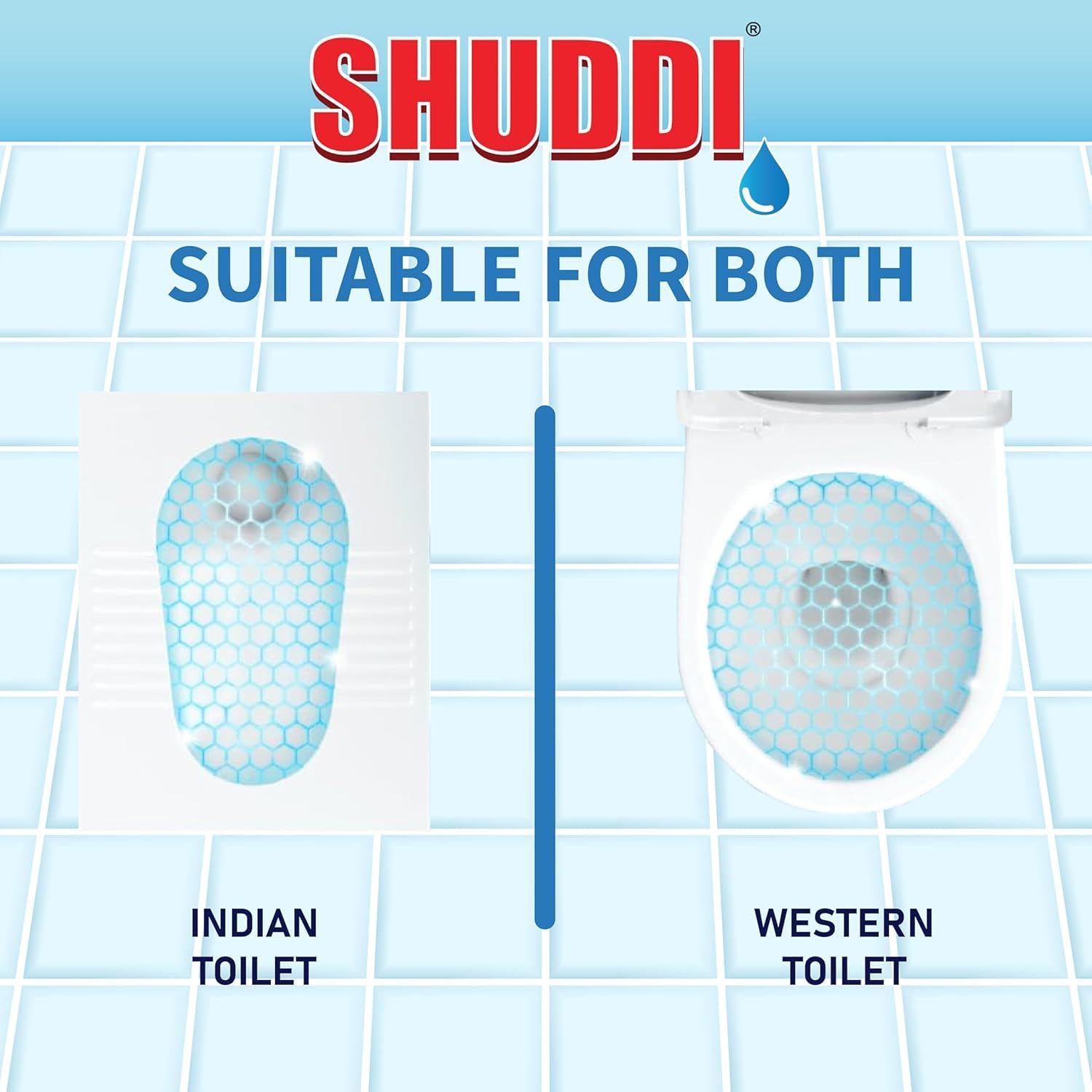 Application of Shuddi Toilet Cleaner