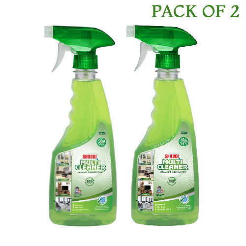 Shuddi Organic Multipurpose Surface Cleaner COMBO 